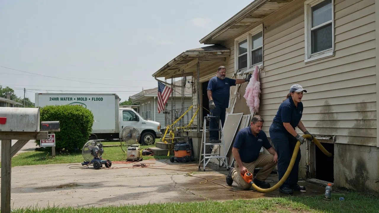 Water Damage Repair in Footville, WI near me